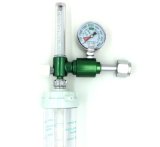 Medical Regulator with Humidifier Bottle All Brass