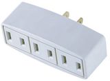 3 Ways White PC Power Plug