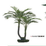 a Group of Artificial Areca Bonsai Tree with Lovely Style