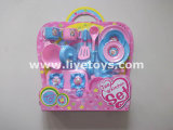 Colourful Plastic Kitchen Cooking Tea Set Toy (0751150)