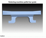 Sintering Machine Pallet Bar Grate