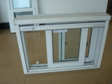 White Frame Color Aluminum Sliding Window with Mosquito Net