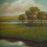 Natural Modern Landscape Oil Painting (001)