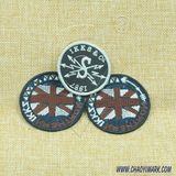 Factory Custom Circular Shape Embroidery Patch 216