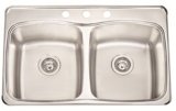 High Quality Double-Bowl Man-Made Sink (AS7952M)