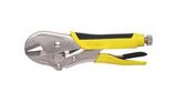 Curved-Jaws Lock-Grip Locking Pliers with Straight Jugged (JL-CLPS)