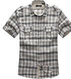 Leisure Linen Ripstoped Men's Shirts