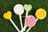 Pet Products, Pet Food, Dog Chews--Colorful Munchy Lollipop with Round or Sweetheart Shape