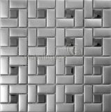 Wall Decoration Gold & Silver Crystal Mosaic Tile (M8S@121)
