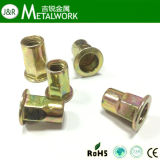 M8 Steel Zinc Plated Rivet Nut for Metal Plate