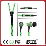 Fashion Stereo Zipper Earbuds Earphone
