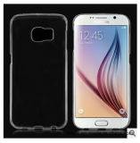 Edge Glossy Transparent TPU Mobile Phone Case for Samsung S6