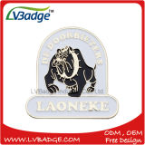 Wholesale Custom Logo Metal Gold Finish Tiger Pin Badge