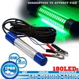 Blue Night Boat Attract Squid Fish 180 LED Underwater Fishing Light