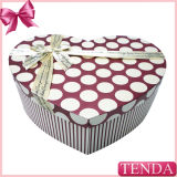 Special Design Custom Leather Heart Cardboard Printed Souvenir Box