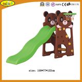 2015 Lateset Children Indoor Plastic Bennibear Slide