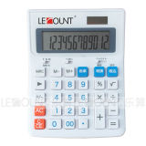 12 Digits Dual Power Desktop Calculator with 8% or 10% Japanese Tax Selection Bar (LC212T-JP)