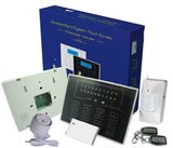 Wireless PSTN/GSM Alarm LED Touch Keypad Home Surveillance Security/Burglar Alarm System