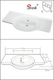 105cm China Bathroom Ceramic Cabinet Sink with Cupc Certification (SN1529-105)