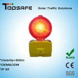 Solar LED Warning Lamp with CE Approved
