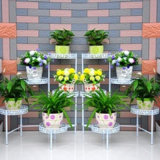 Metal Flower Stand for Indoor and Garden