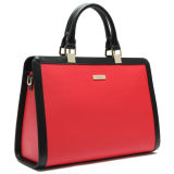 Fashion Satchel Contrast Color Lady Satchel Bag (YH145-B3286)
