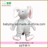 High Quality Plush Grey Elephant Baby Toy