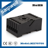 Saipwell 10f-3z-C3 (MX78750) New Cheap 11 Pin Relay Socket, Electric Relay Socket, Plastic Relay Socket