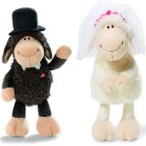 Cute Pair Plush Animal Cartoon Sheep Stuffed Toy (TPWU20)