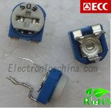 Variable Resistor Blue Vertical Trimmer Potentiometer