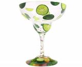 Glassware-Hand Painted Margarita (HP007)