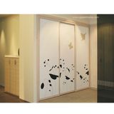 Oppein Fashion Flowery White Lacquer Wood Wardrobe (OPY09-25)