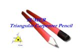 Carpenter Pencil (Triangular)