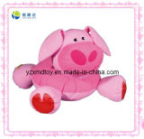 Pink Pig Baby Rattle Plush Toy