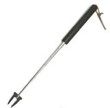 Nodic Hot! Wholesell Black Wood Handle Stainless Steel Camping Extendable Telescoping BBQ Fork BBQ Tool (TF4)