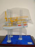 Drilling Platform Scale Model