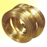 Brass-Coated Flat Wire