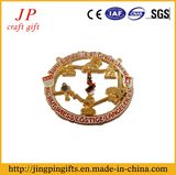 3D Zinc Alloy Die Cast Souvenir Medal in Yellow