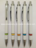 Metal Clip Plastic Promotional Pen (P1036)