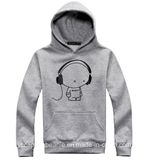 Custom Screen Print Mens' Promotion Hoodie