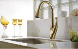 Moden Styling Long Spout Pull-Down Kitchen Faucet