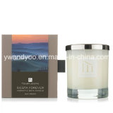 High Quality Scented Soy Glass Candle with Metal Lid