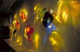 Colorful Murano Glass Plates for Wall Decoration Art