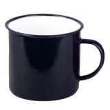 Flower Decal 5/6/7/8/9/10/11/12mm Enamel Tea Coffee Mug Cup+Lid