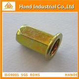 A2; A4 Flat Head Full Hex Fasteners Rivet Nut