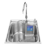Schon Undermount 16-Gauge Stainless Steel Radius Corner 60/40 Kitchen Sink