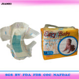 Soft Breathable Disposable Diapers with Blue Core
