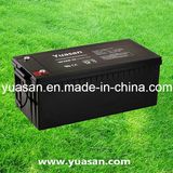 Rechargeable Sealed Maintenance Free 12V 200ah Lead Acid Battery for UPS -Np200-12