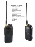A5 UHF 450-470MHz Wireless Handheld Two-Way Radio