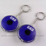 Mini Flashing LED Key Torch with Logo Printing (4066)